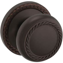5064 Passage Door Knob Set with 5004 Rose from the Estate Collection