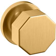 5073 Non-Turning One-Sided Dummy Door Knob with 5046 Rose from the Estate Collection