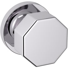 5073 Privacy Door Knob Set with 5046 Rose from the Estate Collection