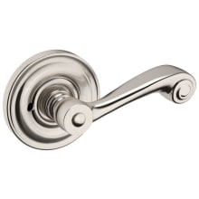 5103 Privacy Door Lever Set with 5048 Rose from the Estate Collection