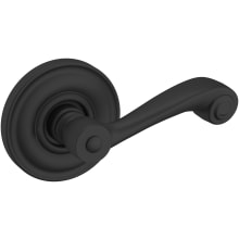 5103 Non-Turning Two-Sided Dummy Door Lever Set with 5048 Rose from the Estate Collection