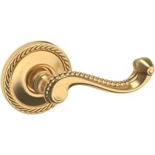 5104 Passage Door Lever Set with 5004 Rose from the Estate Collection