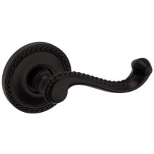 5104 Privacy Door Lever Set with 5004 Rose from the Estate Collection