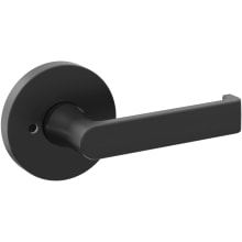 5105 Privacy Door Lever Set with 5046 Rose from the Estate Collection