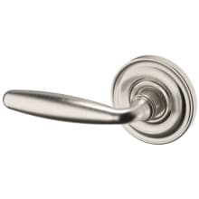 5106 Left Handed Non-Turning One-Sided Dummy Door Lever with 5048 Rose from the Estate Collection