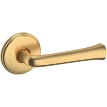 5112 Passage Door Lever Set with 5075 Rose from the Estate Collection