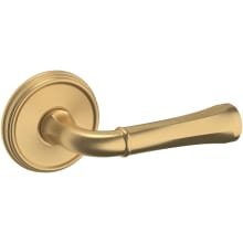 5113 Passage Door Lever Set with 5078 Rose from the Estate Collection