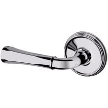 5113 Left Handed Non-Turning One-Sided Dummy Door Lever with 5078 Rose from the Estate Collection