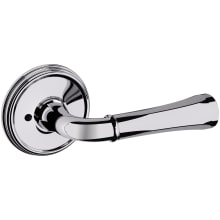 5113 Privacy Door Lever Set with 5078 Rose from the Estate Collection