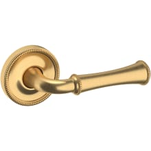 5118 Left Handed Non-Turning One-Sided Dummy Door Lever with 5076 Rose from the Estate Collection
