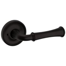 5118 Privacy Door Lever Set with 5076 Rose from the Estate Collection