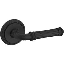 5122 Passage Door Lever Set with 5022 Rose from the Estate Collection