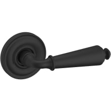 5125 Right Handed Non-Turning One-Sided Dummy Door Lever with 5048 Rose from the Estate Collection