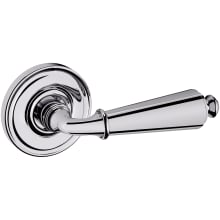 5125 Non-Turning Two-Sided Dummy Door Lever Set with 5048 Rose from the Estate Collection