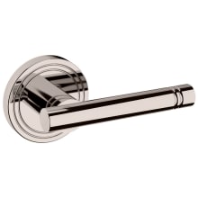 5138 Right Handed Non-Turning One-Sided Dummy Door Lever with 5047 Rose from the Estate Collection