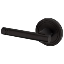 5138 Left Handed Non-Turning One-Sided Dummy Door Lever with 5047 Rose from the Estate Collection