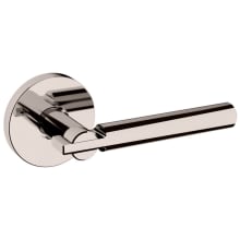5161 Passage Door Lever Set with 5046 Rose from the Estate Collection