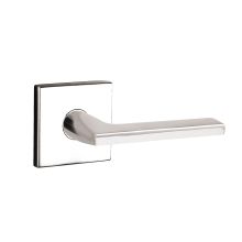 5162 Non-Turning Two-Sided Dummy Door Lever Set with R017 Rose from the Estate Collection