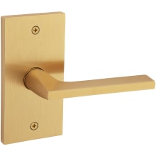 5162 Privacy Door Lever Set with R052 Rose from the Estate Collection