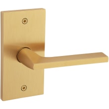 5162 Right Handed Non-Turning One-Sided Dummy Door Lever with R052 Rose from the Estate Collection