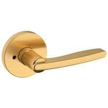 5164 Privacy Door Lever Set with 5046 Rose from the Estate Collection