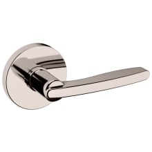 5164 Passage Door Lever Set with 5046 Rose from the Estate Collection