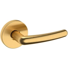 5165 Passage Door Lever Set with 5046 Rose from the Estate Collection