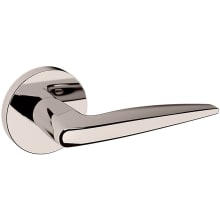 5166 Non-Turning Two-Sided Dummy Door Lever Set with 5046 Rose from the Estate Collection