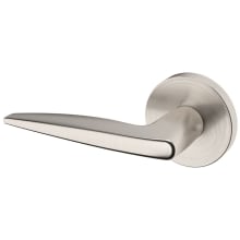 5166 Left Handed Non-Turning One-Sided Dummy Door Lever with 5046 Rose from the Estate Collection
