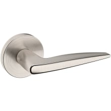 5166 Right Handed Non-Turning One-Sided Dummy Door Lever with 5046 Rose from the Estate Collection