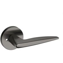 5166 Privacy Door Lever Set with 5046 Rose from the Estate Collection