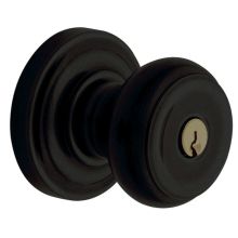 Colonial Reversible Non-Turning Two-Sided Dummy Door Knob Set from the Estate Collection