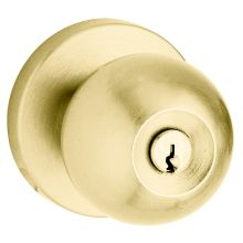 Modern Style Keyed Entry Door Knob Set with Modern Rosette the Emergency Exit Function