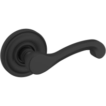 5445V Right Handed Non-Turning One-Sided Dummy Door Lever with 5048 Rose from the Estate Collection
