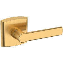 5485V Non-Turning Two-Sided Dummy Door Lever Set with R026 Rose from the Estate Collection