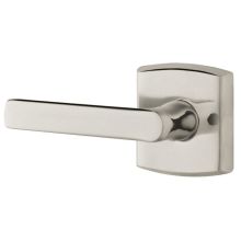5485V Left Handed Non-Turning One-Sided Dummy Door Lever with R026 Rose from the Estate Collection