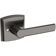 5485V Privacy Door Lever Set with R026 Rose from the Estate Collection