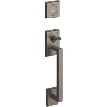 Hollywood Hills Sectional Single Cylinder Door Handleset with Interior K008 Knob and Emergency Egress Function