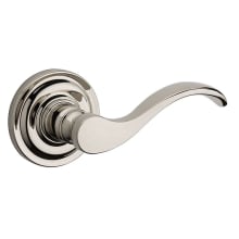 Curve Privacy Door Lever with Round Rose