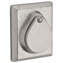 Rustic Square Standard C Keyway Double Cylinder Keyed Entry Deadbolt