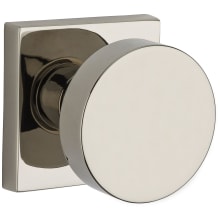 Contemporary Non-Turning Two-Sided Dummy Door Knob Set with Square Rose