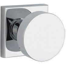 Contemporary Non-Turning Two-Sided Dummy Door Knob Set with Square Rose