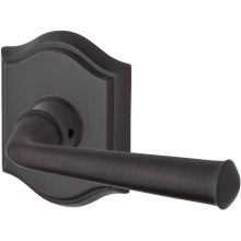Federal Non-Turning Two-Sided Through-Door Dummy Door Lever Set with Arch Rosette from the Reserve Collection