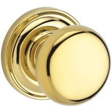 Round Non-Turning Two-Sided Dummy Door Knob Set with Round Rose