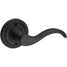 Curve Non-Turning One-Sided Dummy Door Lever with Round Rose