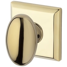 Ellipse Non-Turning One-Sided Dummy Door Knob with Square Rose