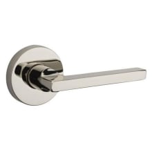 Square Non-Turning One-Sided Dummy Door Lever with Round Rose