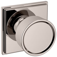 K007 Non-Turning Two-Sided Dummy Door Knob Set with R050 Rose from the Estate Collection