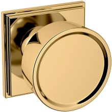 K009 Non-Turning One-Sided Dummy Door Knob with R050 Rose from the Estate Collection