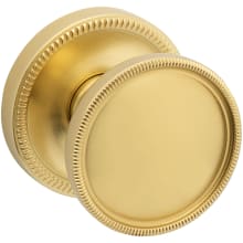 Coined and Knurled K013 Privacy Door Knob Set with 5076 Trim from the Estate Collection